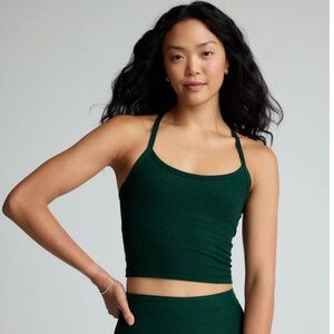Beyond Yoga Spacedye slim racer back cropped tank